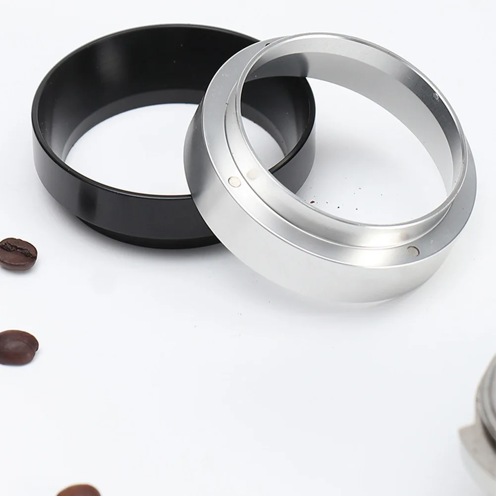 1pc 49mm magnetischer Kaffee-Dosier ring für Brüh schale Pulver korb Sieb träger Kaffeefilter Ersatz Aluminium ring