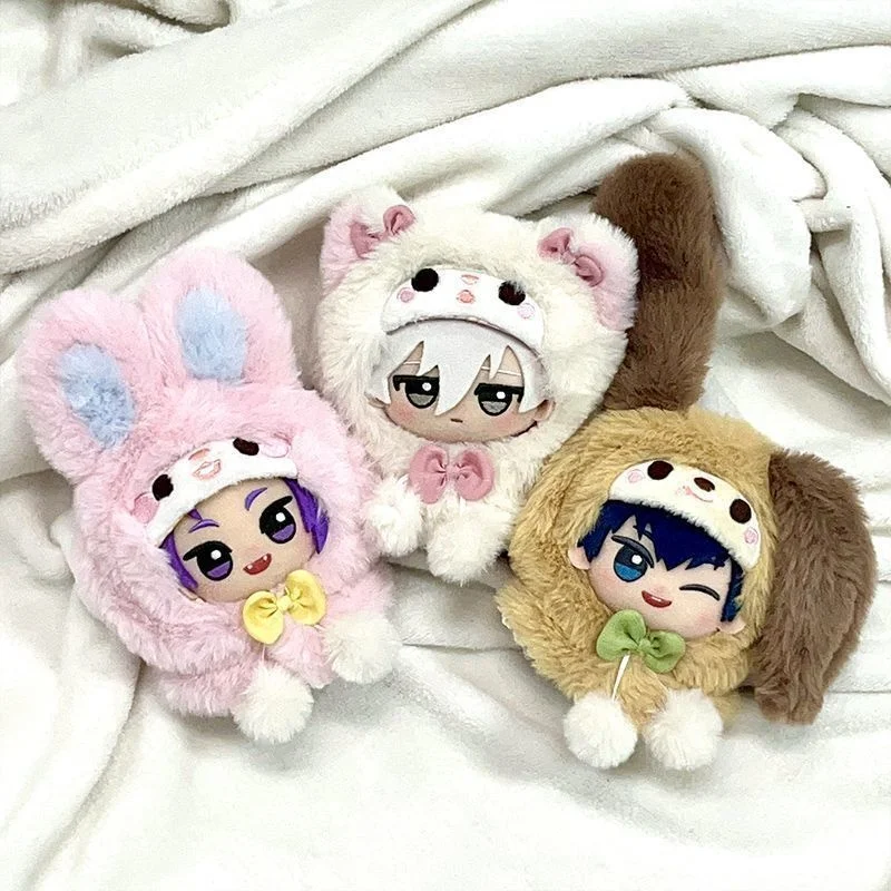 

Suitable for 10cm cotton doll clothes. 10cm Nunuchiikawa self-mocking bear small animal headgear cape accessory cute replacement