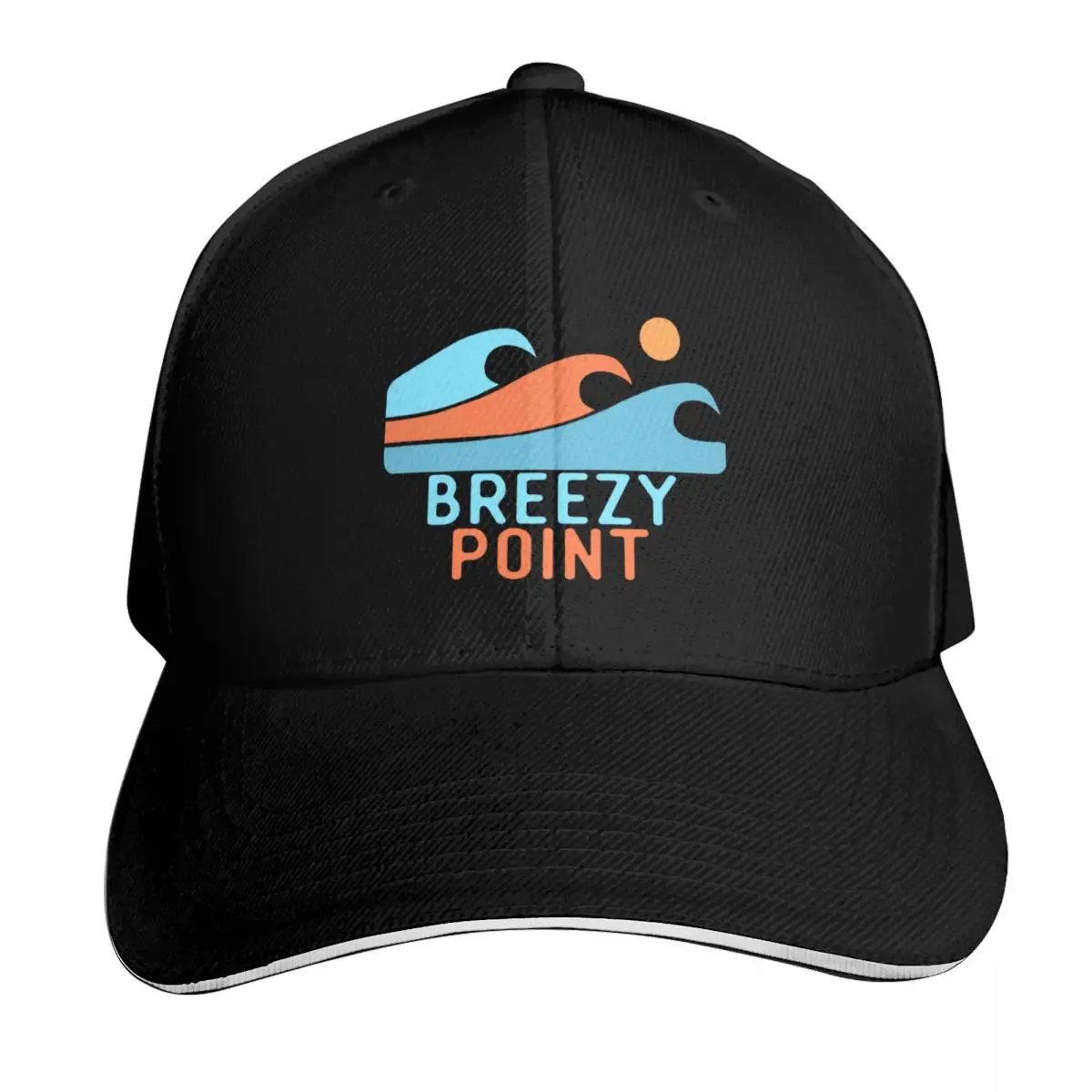 Breezy point wave Baseball Cap Casual Daily Wear Quick Dry Performance Cotton Twill Breathable