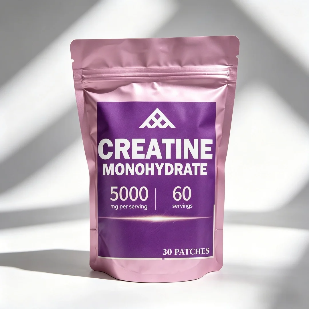 Hot sale Creatine Monohydrate Patches - Muscle Build, Athletic Performance, Energy Endurance & Recovery Aid