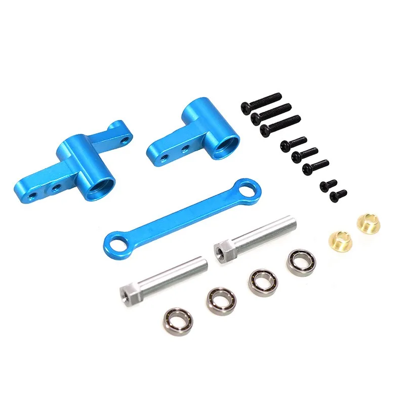 

Для MJX Hyper Go 14210 14209 14211 1/14 RC автомобильный рулевой механизм в сборе с подшипниками, рулевая колонка, детали для обновления рулевого вала