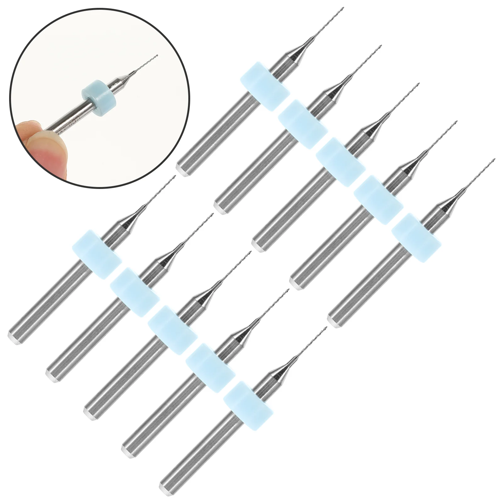 

10Pcs 04mm Drill Bits for 3D Printer Extruder Nozzle Head Cleaner Kit (Random Color) cleaner bits printer tool kit