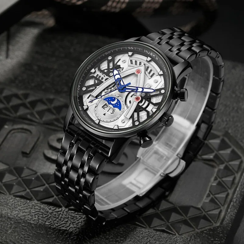 Yikaze Luxus Herren Quarz Armbanduhr wasserdicht Edelstahl lässig Business Männer Armbanduhren Mode Sport uhr für den Menschen