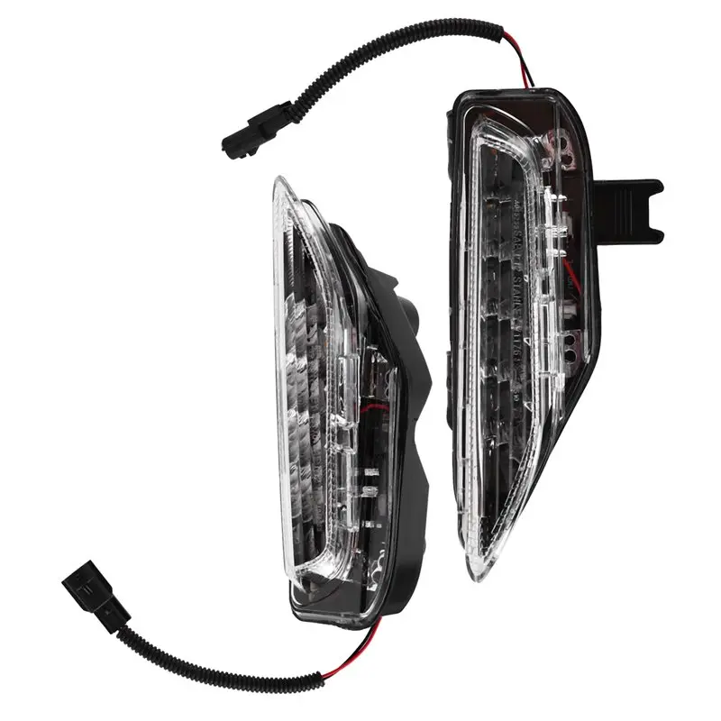 

Car Bumper Sequential Amber Turn Signal LED Daytime Running Light 261304GA0A 261354GA1A For Infiniti Q50 Q50S-Boom