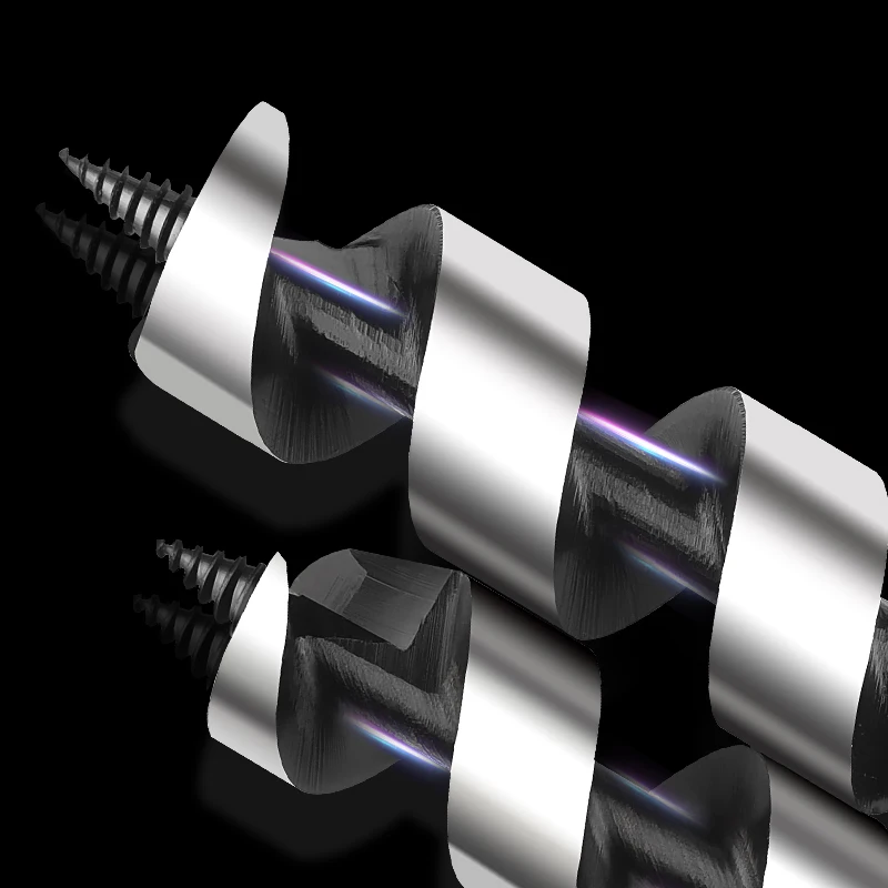 Mata Bor Putar Kayu Panjang 230Mm-460Mm Diameter: 6Mm ~ 35Mm, Set Bor Kayu Batu Tukang Kayu untuk Pekerjaan Kayu