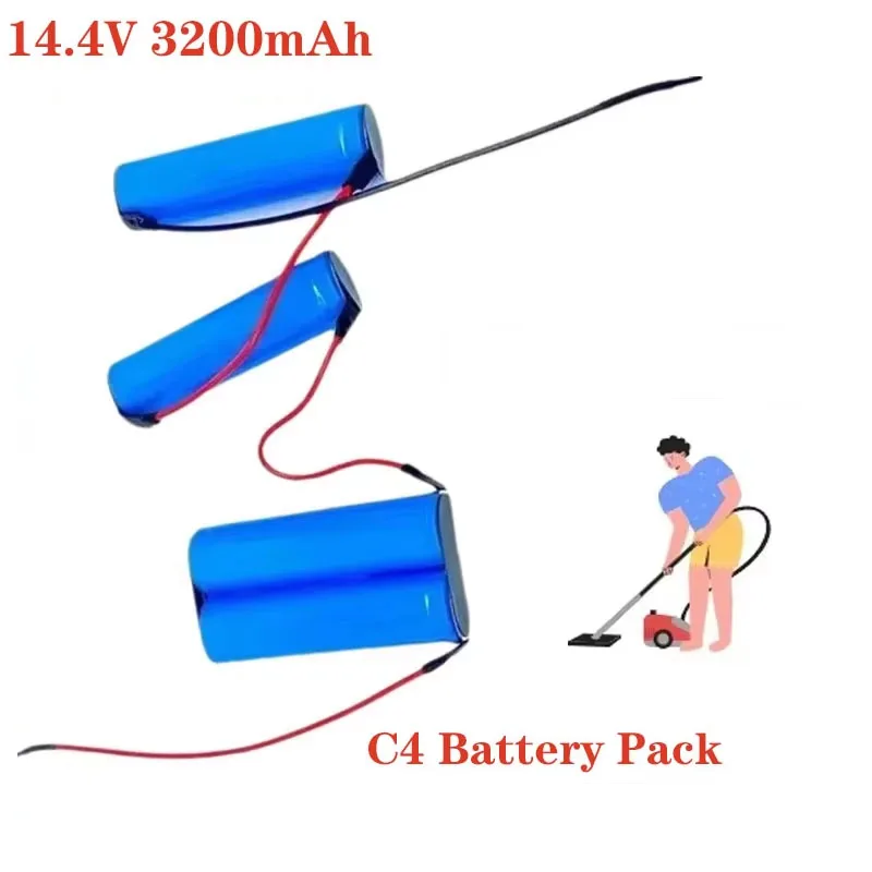 

14.4V 18650 3200mAh Vacuum Cleaner Rechargeable Battery Pack Lithium Ion Battery for Electrolux Zb3104 3105 3102 Zb3107