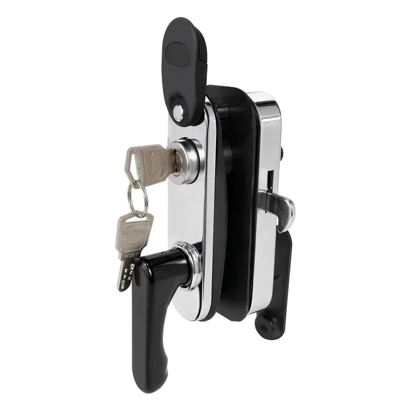 316 Stainless Steel Marine Sliding Door Lock Heavy Duty Push Pull Latch for Yacht Boat RV Caravan Trailer Camper Hardware