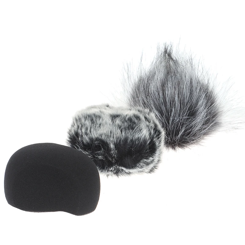 1Pc Foam Mic Wind Cover Furry Windscreen Muff For ZOOM H5 H6 Recorder Microphone