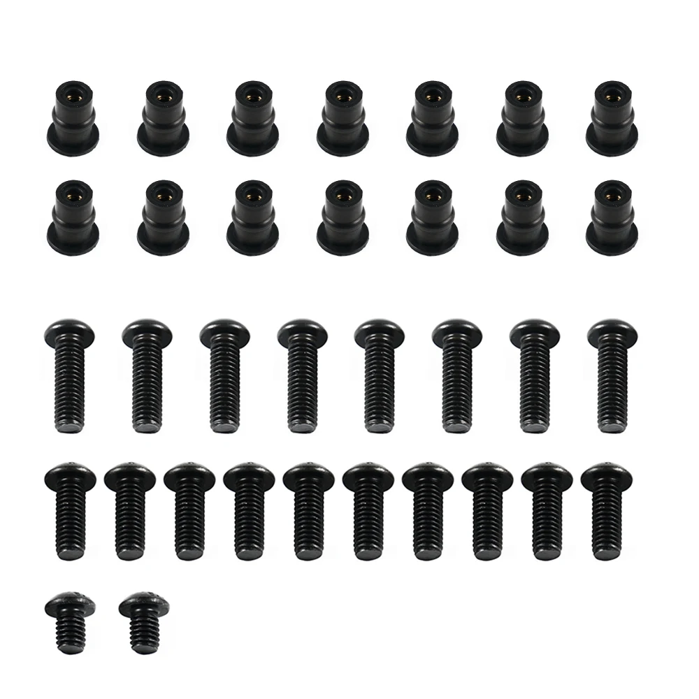 For Honda CBR1000RR CBR 1000 RR 1000RR 2006 2007 Motorcycle Fairing Bolt Kit Body Screw Windscreen Screw Bolts Complete Set