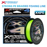 2025 nuevo YGKX4 hebras llegada Japón actualización Original Micro 4 trenzado 150 m/200 m hilo de pescar multifilamento línea de PE de alta resistencia
