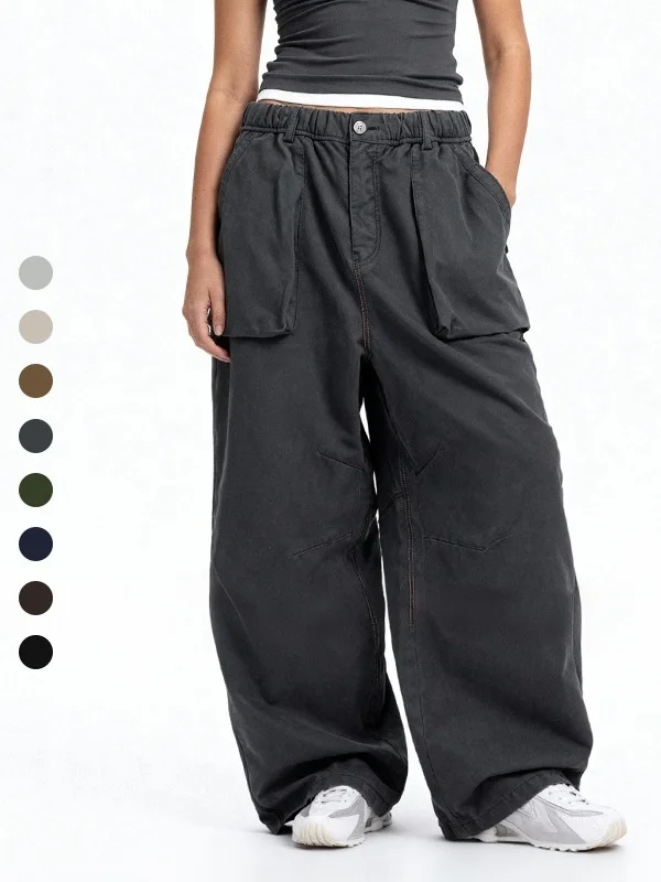 

Осенняя новинка: Мужские повседневные брюки прямого кроя в рабочем стиле, хлопковые брюки с 3D-эффектом Asurite Dyeing, винтажный стиль