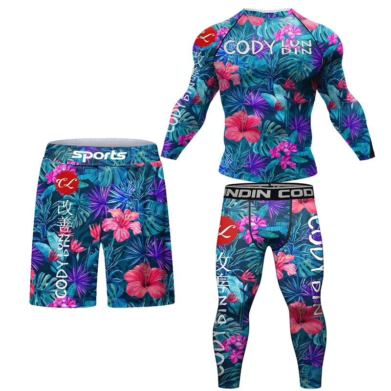 

Футболка и шорты для ММА Rashguard из тайского Джерси для бокса, высококачественные Смешанные боевые искусства, сублимационные топы, спортивные свитшоты для кикбоксинга