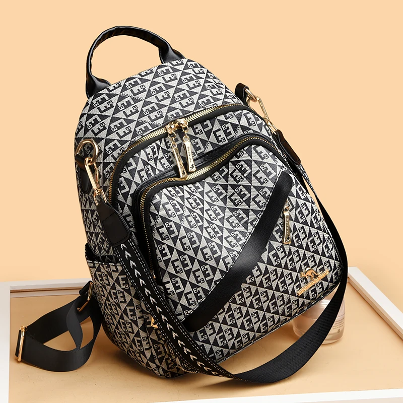 High Quality Oxford Cloth Backpacks Multi Functional High Capacity Backpacks Mochilas Luxurious Women\'s Designer Brand Backpack