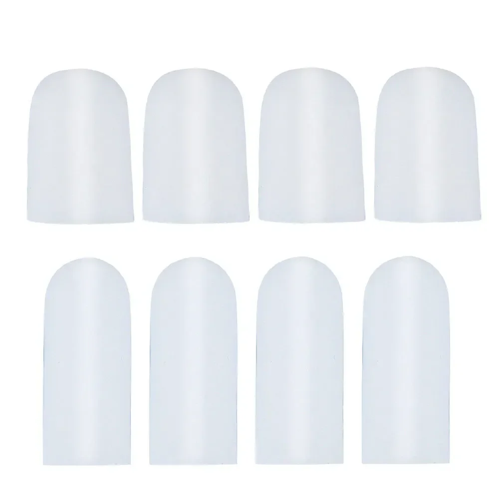 2 Stuks Vinger Teen Beschermer Siliconen Gel Cover Cap Pijnverlichting Voorkomen Blaren Corns Nagel Gereedschap Voetverzorging Teen Separators