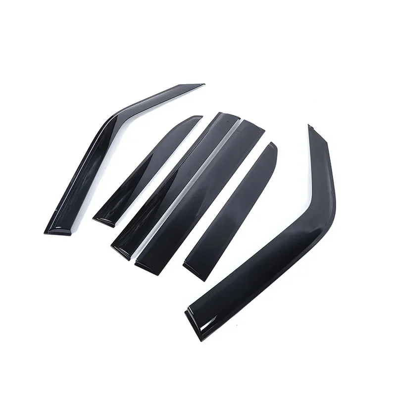 Side Window Deflector for Toyota Land Cruiser Prado (250)  2024+  Acrylic Sun Rain Shield 6Pcs