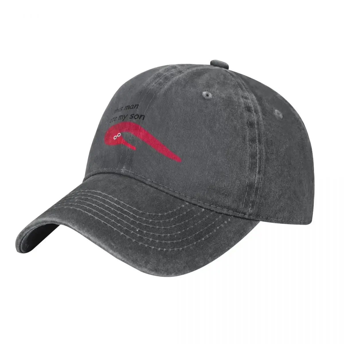 This Worm On A String Baseball Cap Military Tactical Cap Visor Golf Women Men's