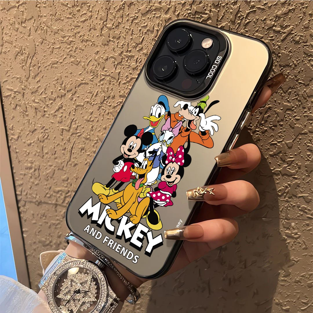 Hot Disney Mickey Mouse Case for Samsung Galaxy S24 S23 S22 S21 S20 Note20 Ultra Plus FE M31 4G 5G Matte Shockproof Back Cover