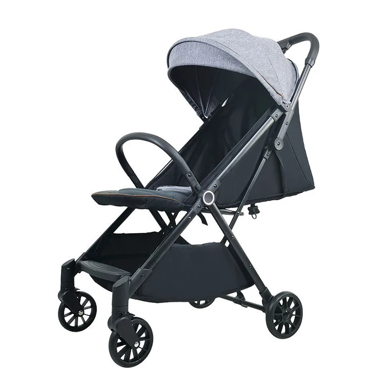 

Горячая распродажа: Легкая складная коляска-трансформер 2-в-1 для путешествий, компактная, для детей 0-3 лет, подходит для использования в самолете