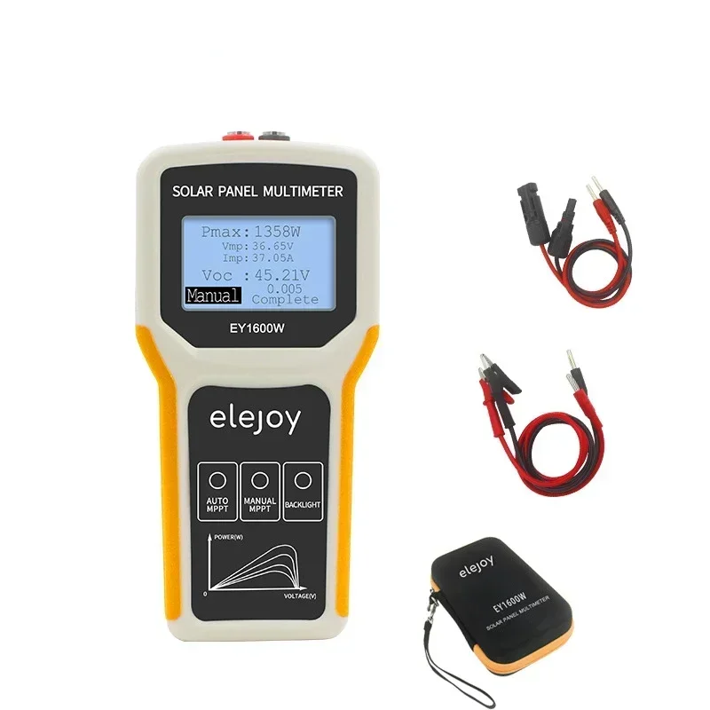 

Ey1600w Solar Panel Mppt Photovoltaic Module Power Tester Photovoltaic Panel Multimeter