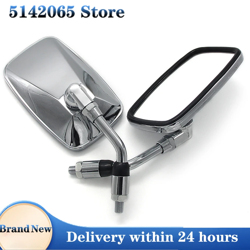 

Motorcycle Side Mirror Rearview Mirror For Honda NV750 Shadow 600 500 400 NV400 NV600 VT400 VT500 VT600 VT250 VF700C Magna 250