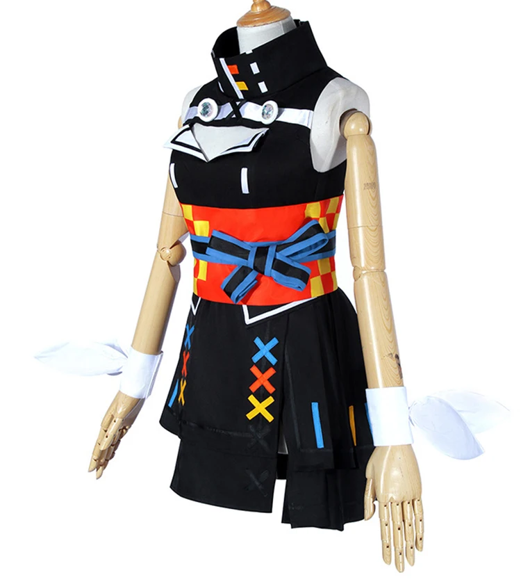 Picture 4: AHNAIXU Anime Full set AI Youtuber Kaguya Luna Cosplay Costume Party Halloween Uniform Tailor made