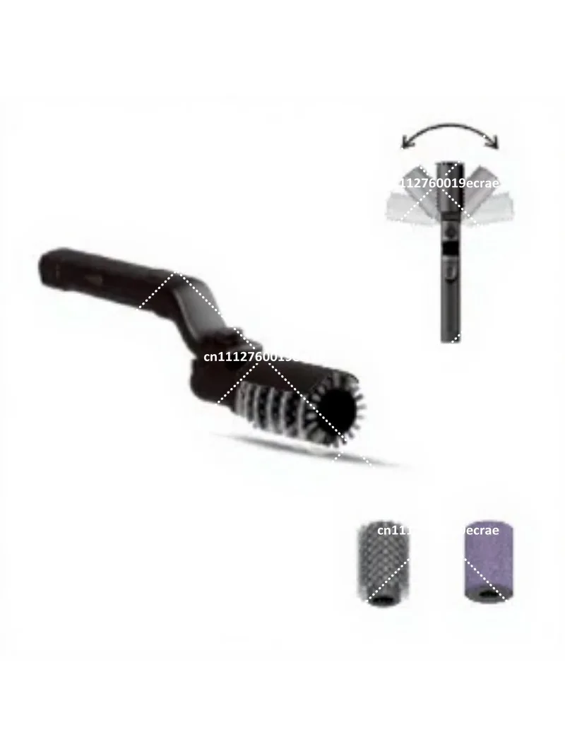 Portable Electric Grill Cleaner Brush, Safe for All Grill Grates & Oven Racks, Kitchen Scrubber for Stubborn Grease