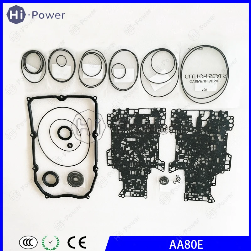 AA80E Automatic Transmission Overhaul Repair Kit for LEXUS GS460 LS460 LS460L Gearbox Oil Seal Kit