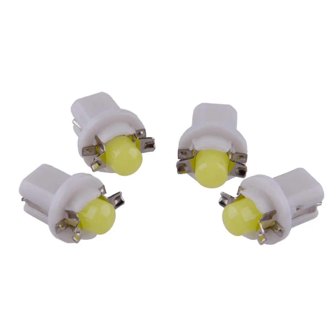 4Pcs B8.5 White LED Dashboard Instrument Light Bulb 12V Fit for Chevrolet Corvette C4 1984 1985 1986 1987 1988 1989