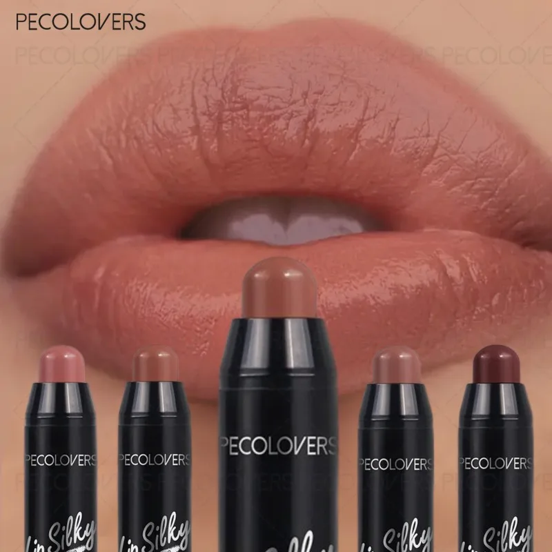 1 Stück mehrfarbiger feuchtigkeitsspendender Lippenstiftstift, mehrfarbige Auswahl, um den Umriss der Lippen zu stellen, keine Trockenheit, Lippenkosmetik