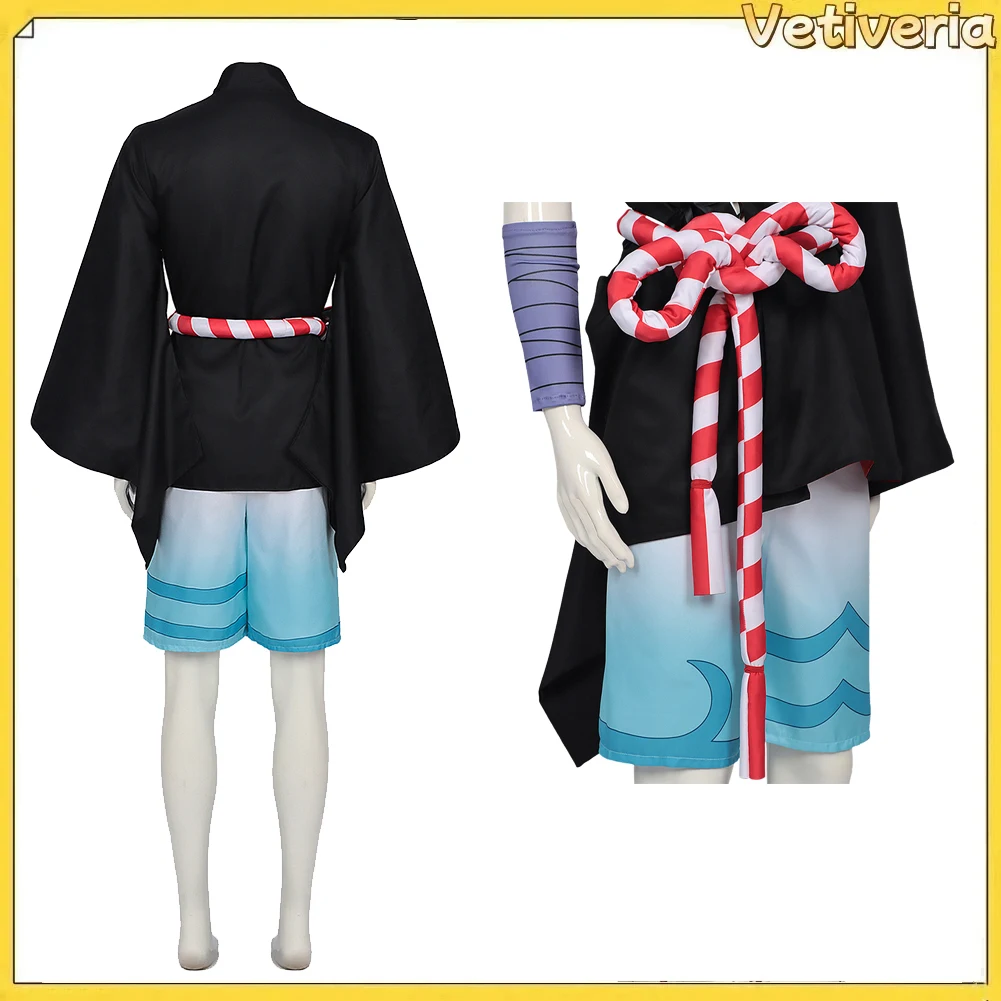 

Mikado Akira Cosplay Costume Shorts Tops Belt Anime Princess Kaguya Carnival Clothing Outfits Halloween Disguise Roleplay Suit