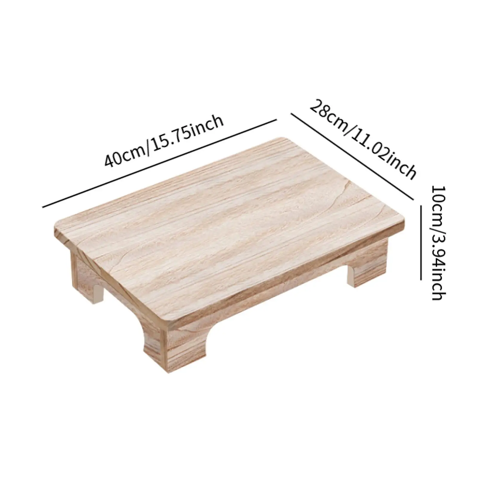 

Деревянный низкий кофейный столик в минималистичном стиле, татами-столик для чая, маленький приставной столик для дома и гостиной