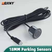 18MM Ultrasonic Reverse Parking Sensor Backup Radar System Parktronic Probe,Color Options (Black/Red/Blue/Grey/Silver/Gold) 2