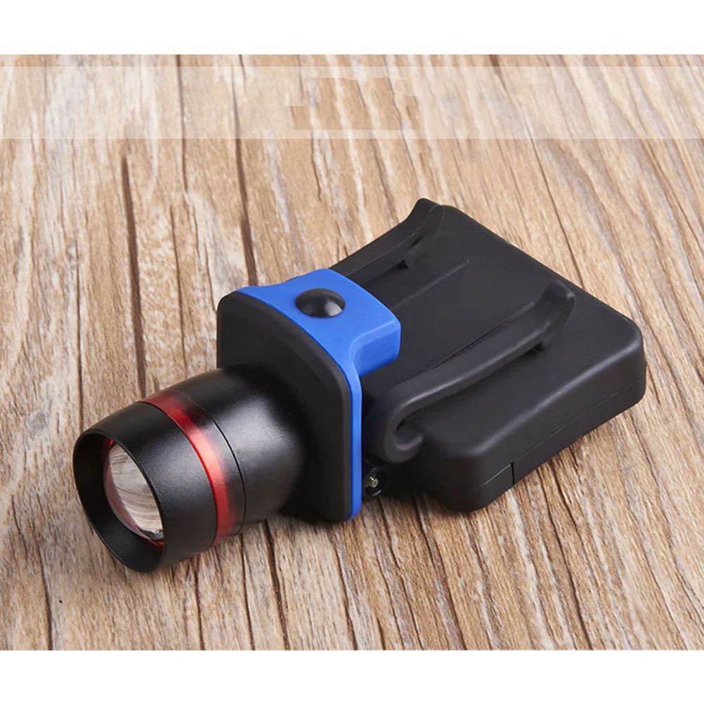 

Black Headlamp Adjustable 90 Degree Base 3 Lighting Modes Clip on Hat LED Headlight Outdoor Sports Fishing Lamp Light