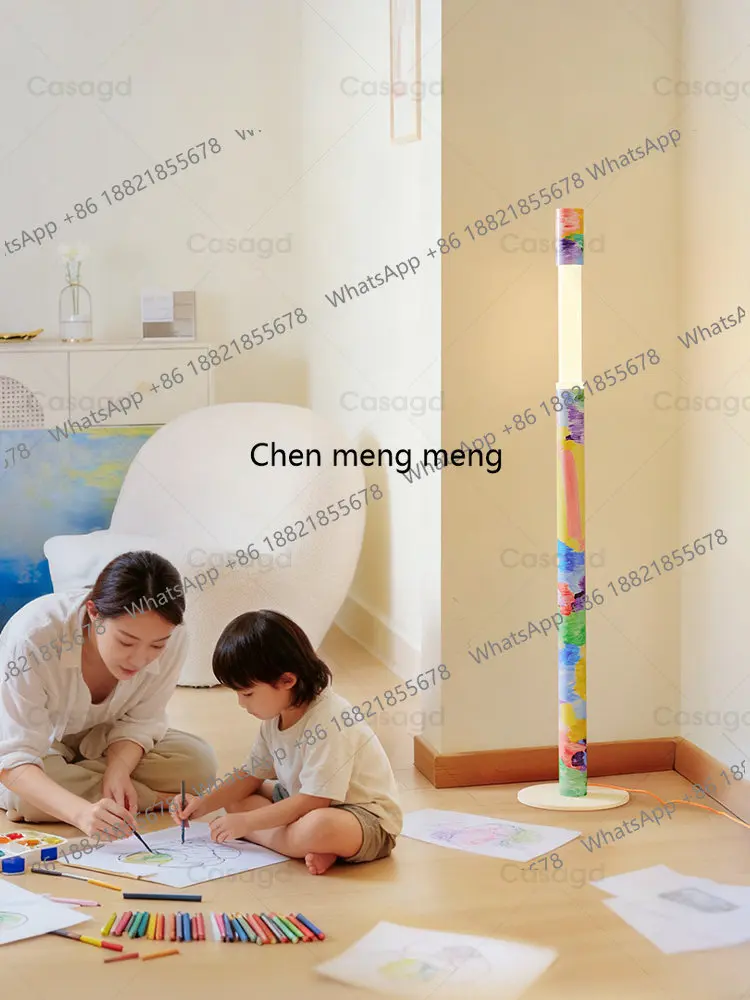 

Floor lamp Modern living room next to sofa Bedroom atmosphere Advanced lifting desk lamp
