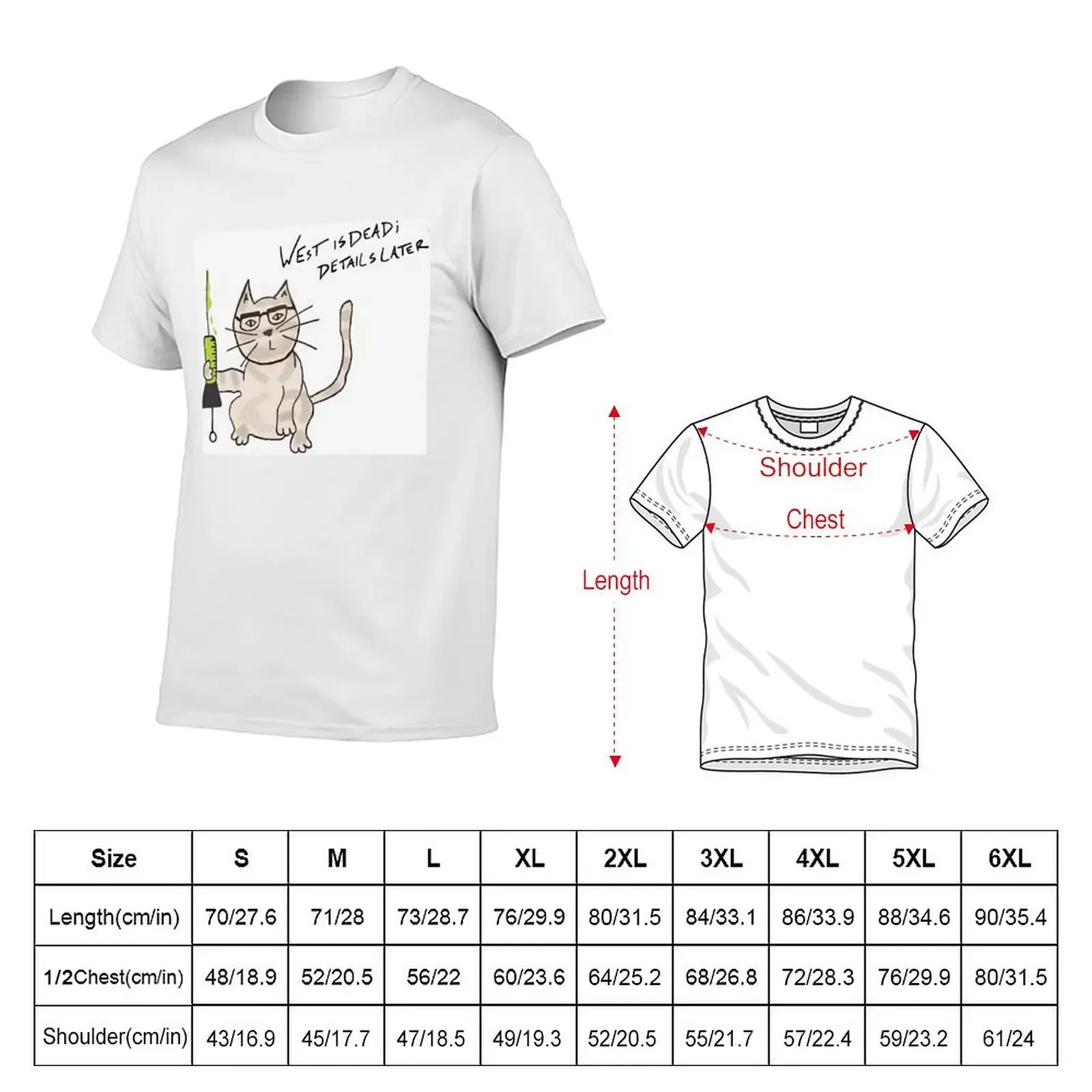 The Re-animator Cat. T-shirt cute clothes plain anime clothes aesthetic clothes mens graphic t-shirts hip hop