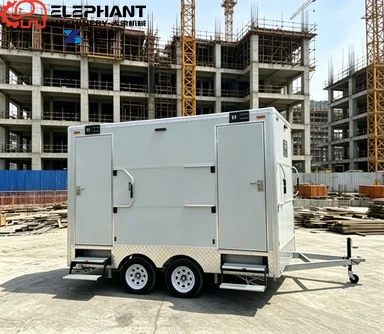 Camper Trailer Caravan 3.5m Bathroom Vip Mobile Shower Portable Outdoor Container Environmental Toilet Trailer