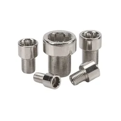 M7 M8 M10 M12 M16 Hexagonal Socket Nut Coupling Nut Lengthen Thicken Round Cap Column Joint Cylindrical Conversion Screw Nuts