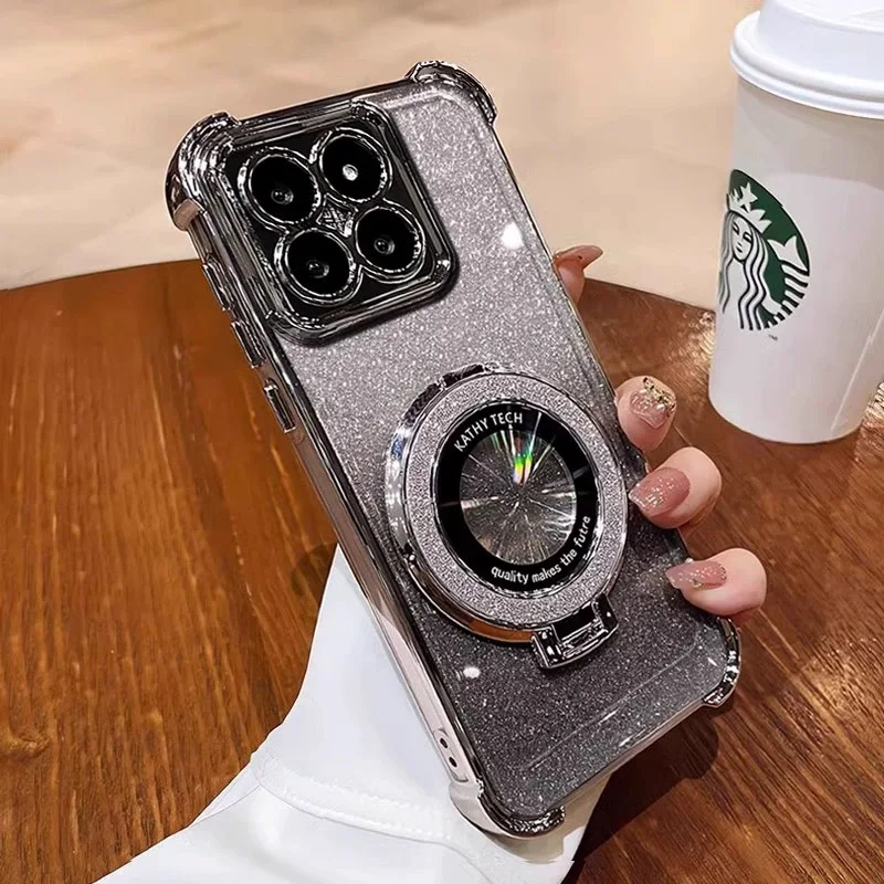 Luxuriöse Glitzer-Plating-Hülle mit glänzendem Rand für Motorola Edge 70 Fusion + 60 50 Neo Pro G77 G67 G86 G56 G66J/Y mit Halterung – Detail 10
