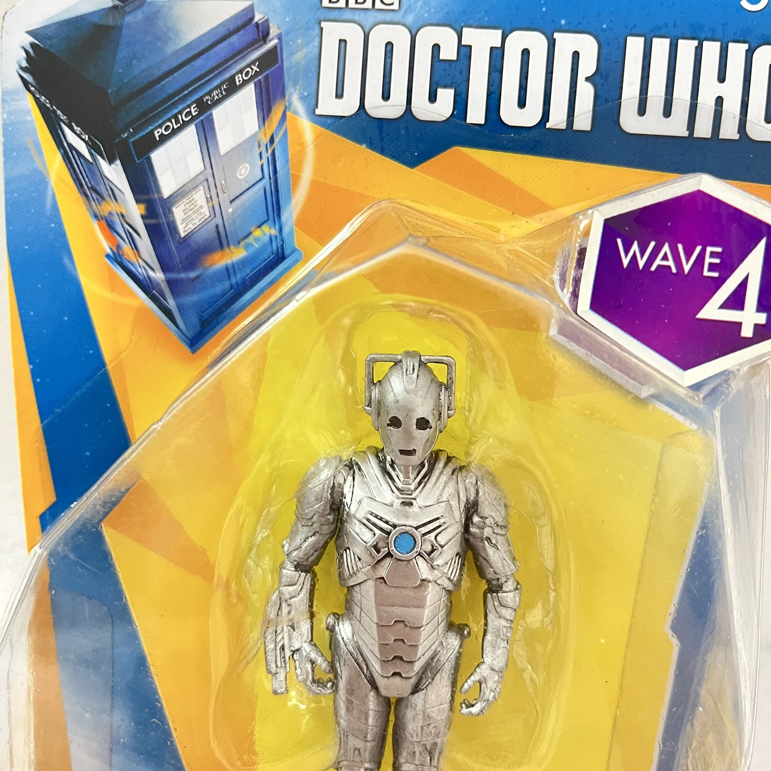 3.75 Inch Cartoon Model Who The Cyberman Movable Doctor Collection Action Figure  Toy