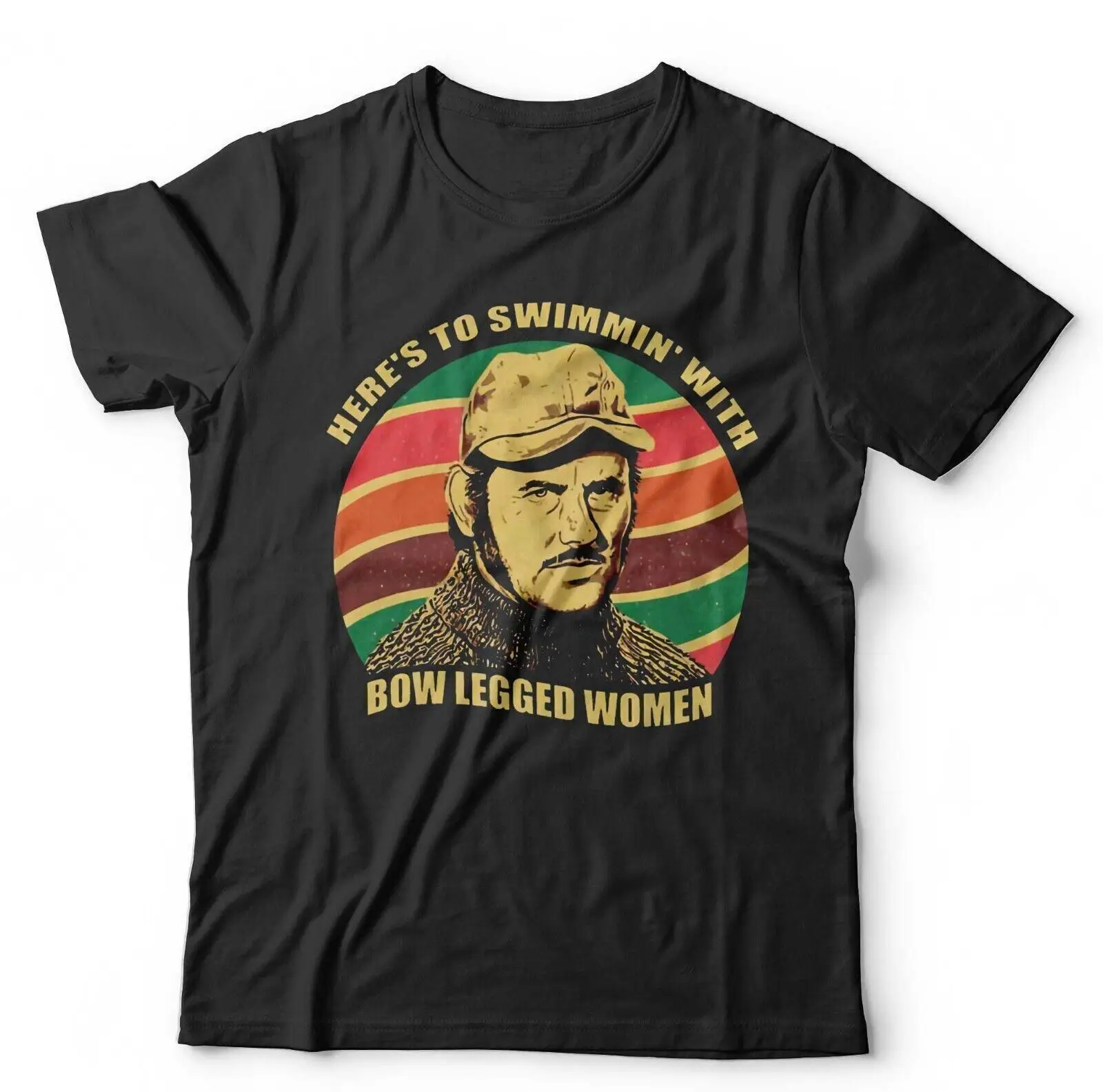 

Here’S to Swimming with Bow Legged Women T Shirt Unisex & Kids Retro Quint Jaws