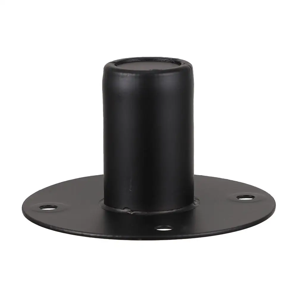 

Iron Wall Speakers Durable Portable Black Induction Bracket Speaker Mount Bracket Speaker Pole Extender Holder