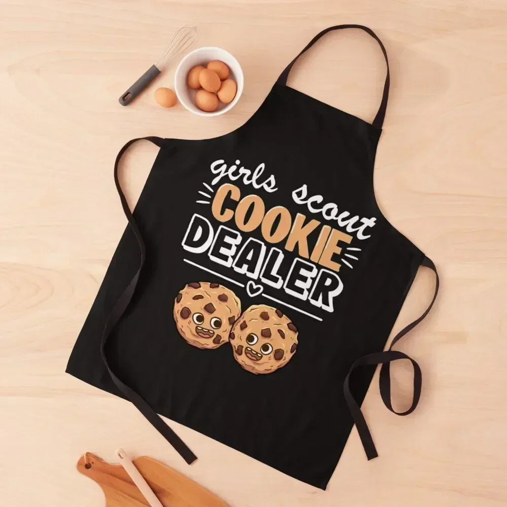 

Girls scout cookie dealer coordinator Apron Men gift Home and kitchen products For Man kitchen item Apron