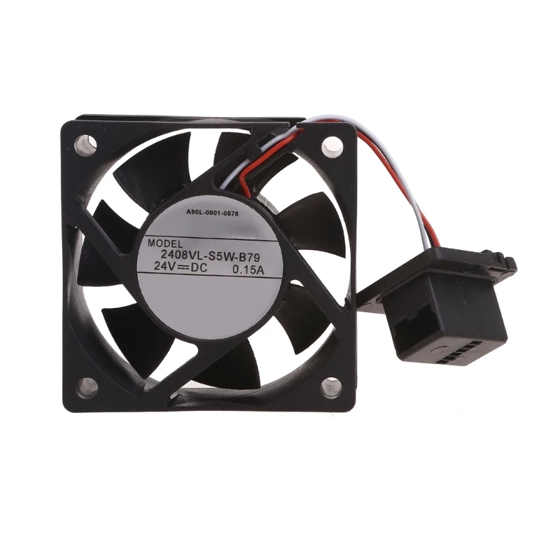 60x60x20mm A90L-0001-0576 2408VL-S5W-B79 6020 60mm 24V 0.15A Fanuc Cooling Fan