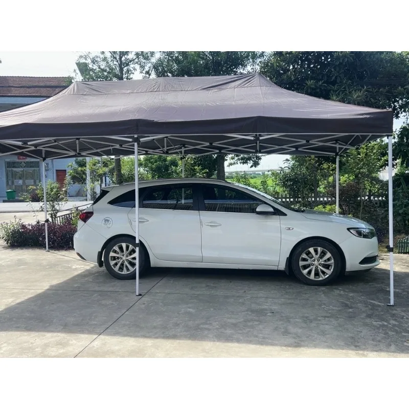 Parking shed Outdoor family car Sunscreen tent Shade carport Simple garage