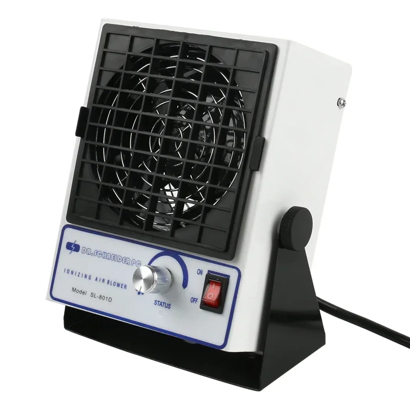 Static Eliminator SL-801D DC Ionizing Air Blower With Warning Function Ionizing Air Fan ESD Ionizer Blowers