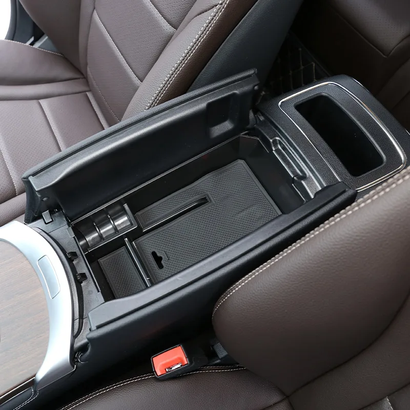 

Центральный органайзер для подлокотника автомобиля Mercedes-Benz C-класса W204 W205 2008-2020, аксессуары для интерьера GLC-класса 2016-2020