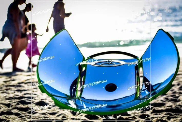 

Параболическая зеркальная солнечная духовка для нагрева воды, приготовления пищи