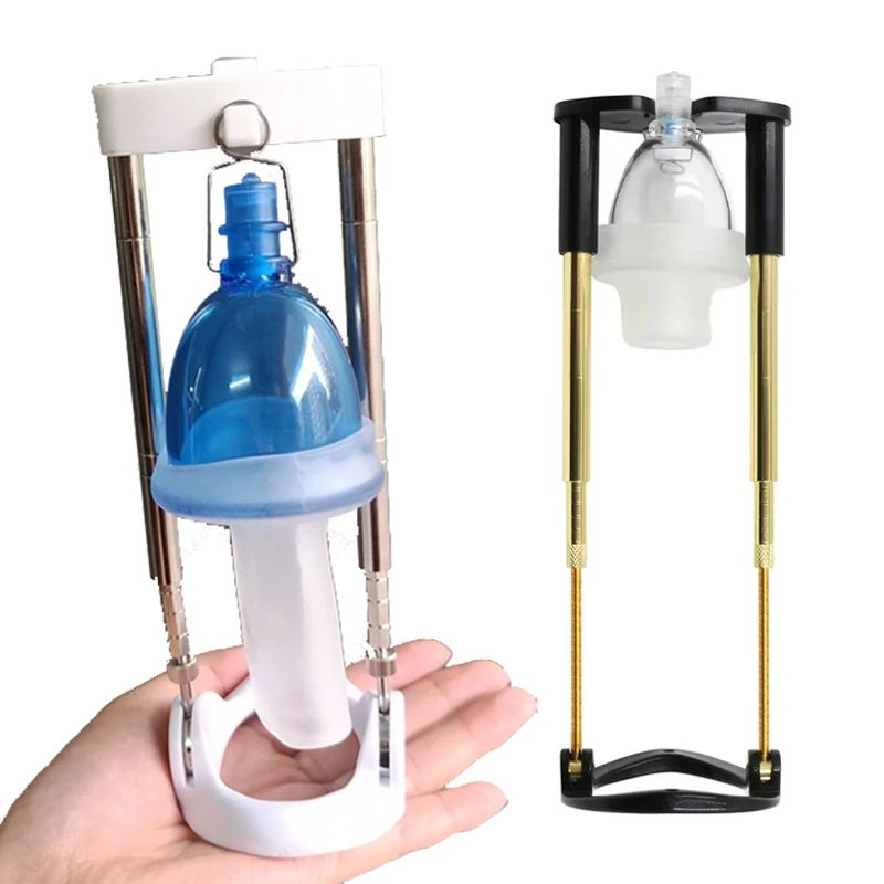 Penis Pump Extender Enlarger Edge Stretcher Enhancer Exerciser Sex Toys Men Dick Enlarger Delay Lasting Trainer Male Masturbator