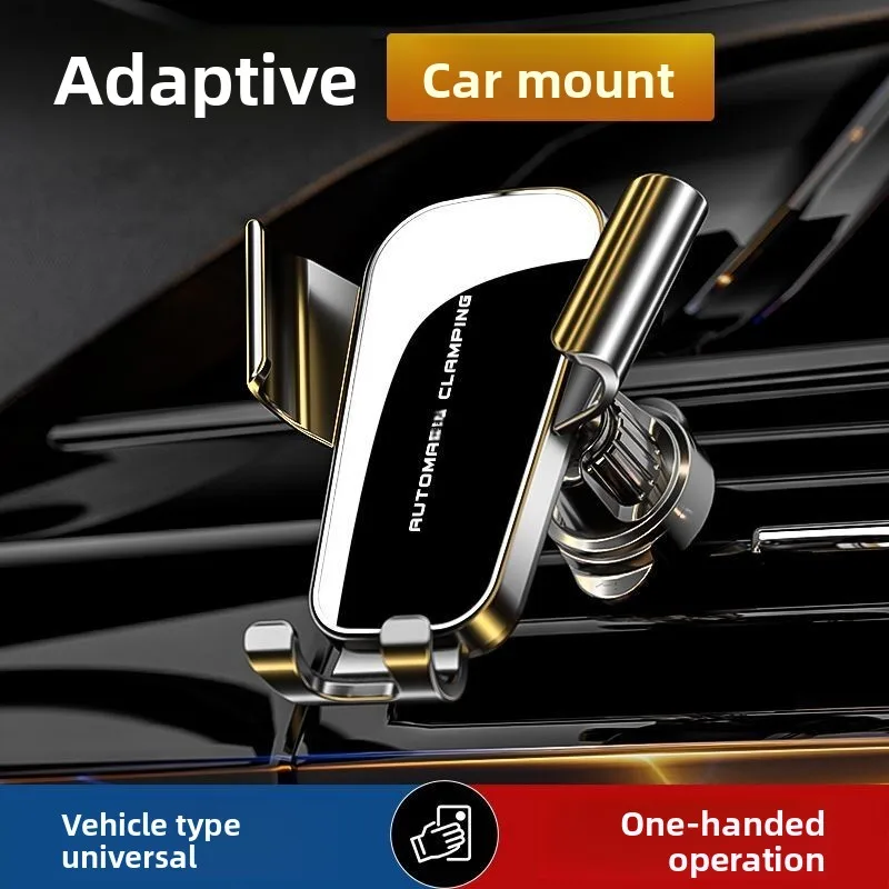 Auto Telefon Halter Auto Air Vent Clip Halterung Mobile Handy Ständer Smartphone GPS Unterstützung Für 5-7 Zoll Mobile geräte Auto zubehör – Detail 1