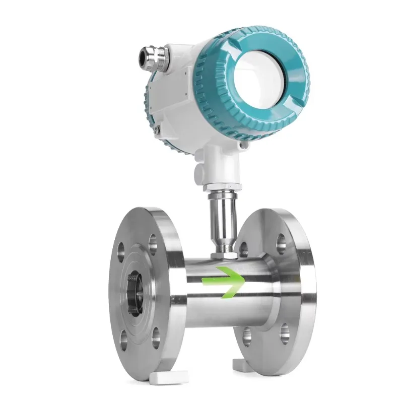 Chinese Manufacturer High Precision DN4-DN200 Stainless Steel Turbine Flowmeter Water Oil and Liquid Customizable